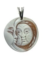 Pendente Mandile 1922 Donna Cammei  in Argento Conchiglia 2MCICM60 - 2MCICM60